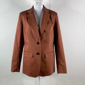 a new day women blazer size 12 blush